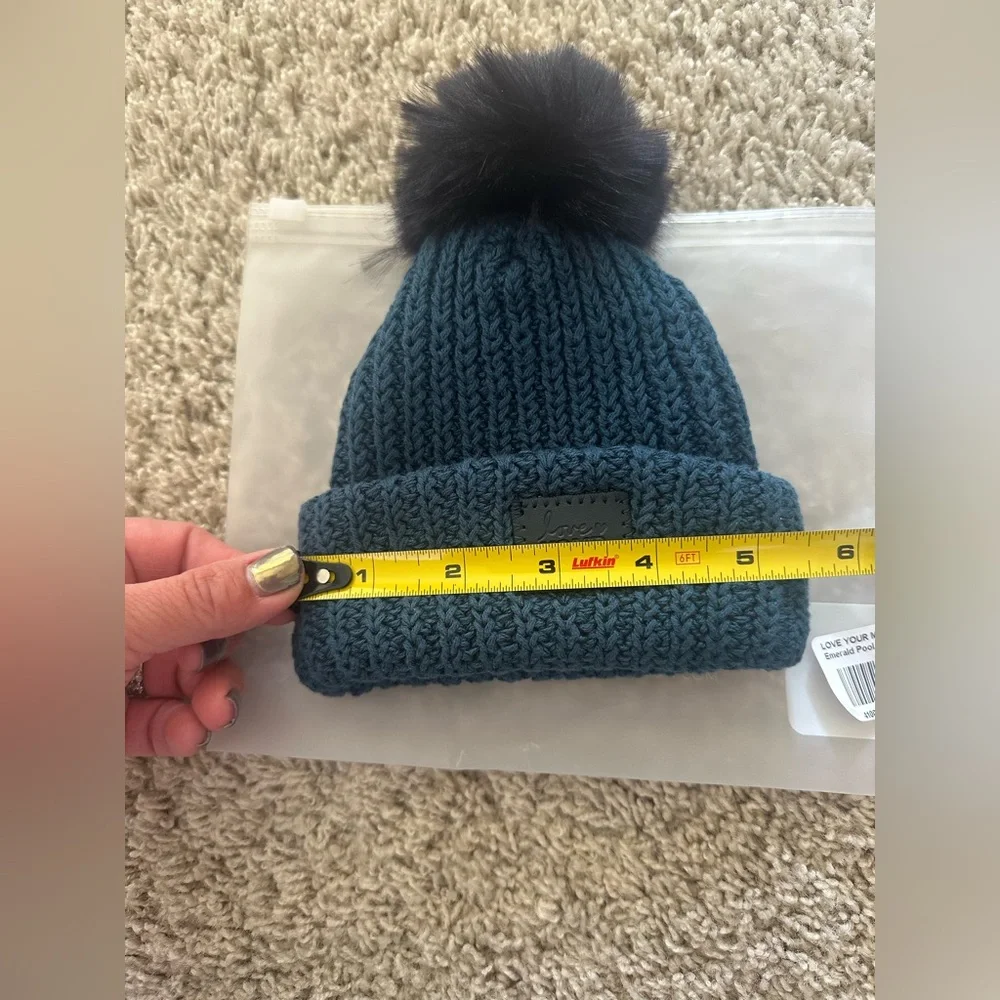 LYM Baby Pom Beanie (new with LYM bag) - Picture 7 of 7